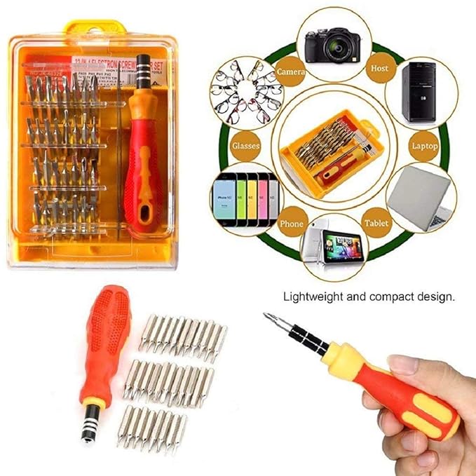 Screwdriver Socket Spannner Set Jackly Wrench Magnetic Toolkit For Home, Office, Car, Bike (Square Jackly)